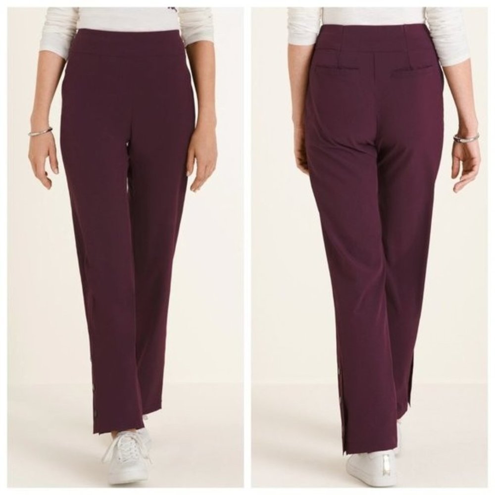 Chico's Zenergy Neema Side Snap Pull On Pants 2